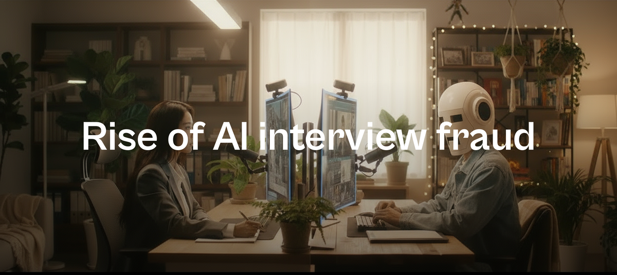 Rise of AI Interview Fraud in 2025-26 : Deepfakes, Proxy Hiring & How to Protect Your Company