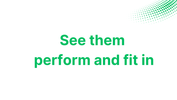 See Them Perform, Feel Them Fit In